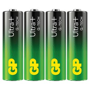 GP Ultra Plus Alkaline  AA-batteri 15AUP/LR6 4-pak
