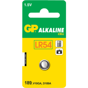 Gp lr54/lr1130 batteri stk.