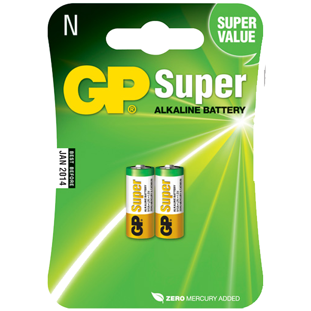 Gp 910-u2 lr1 batteri (2 stk.)