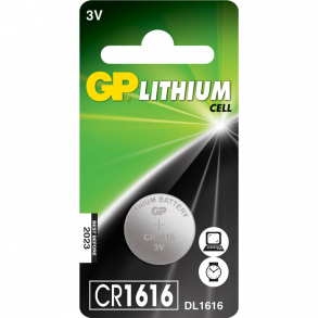 Gp cr1616  batteri stk.
