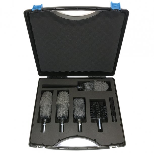 Twisstar kuffert med 5 b�rster