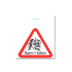 Brn i bilen skilt