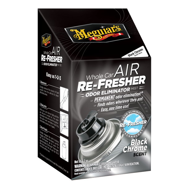 Meguiars Car Air re-fresher - Black Chrom