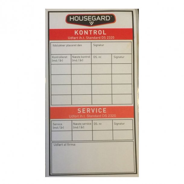 Kontrolmrkat, pulverslukker 6kg