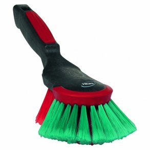Vikan vaskeb�rste med gummikant 32 cm