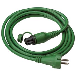 DEFA tilkoblingsledning 2,5m gr�n v-stik