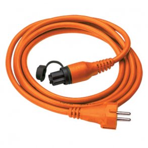 Plugin forlngerledning 12,0m orange