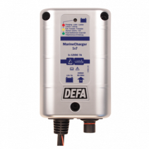 DEFA marinecharger 12v 1 x 7a schuko