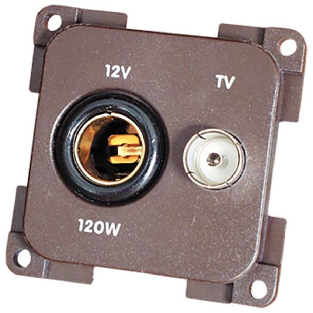 V�gudtag 12vdc/tv brun