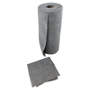 Mikrofiberklude p rulle, 30x30cm, 180gsm, 50 stk