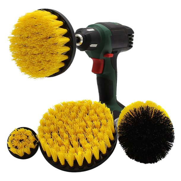 B�rstes�t Medium - B�rstes�t til boremaskine