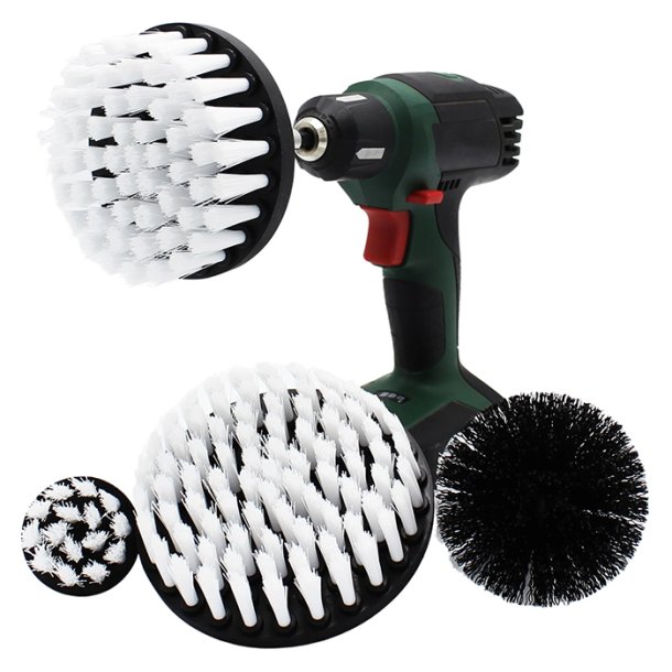 B�rstes�t Fin/bl�d - B�rstes�t til boremaskine