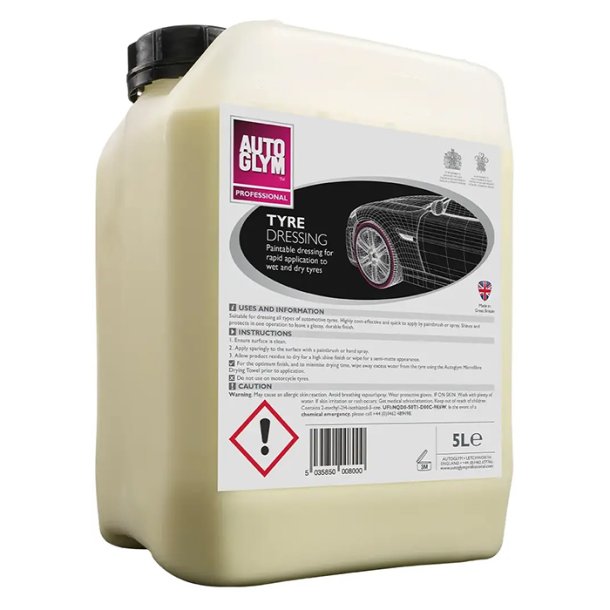 Autoglym Tyre Dressing 5L High Gloss D�kglans