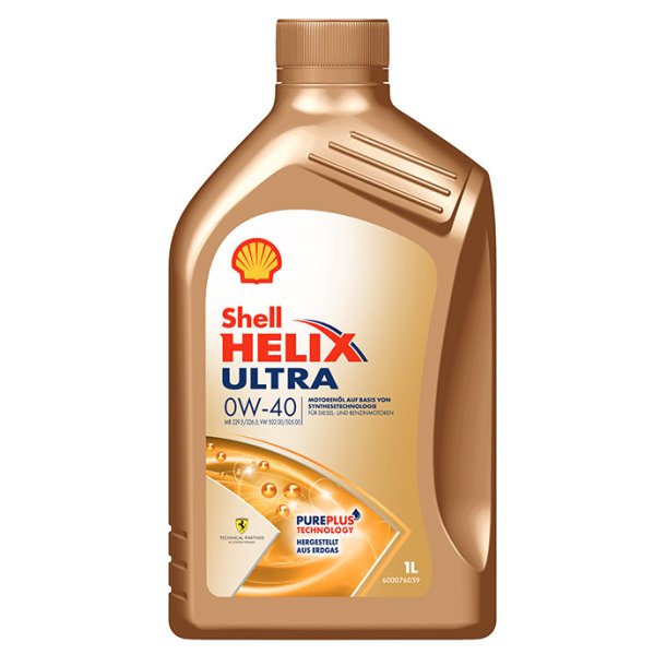 Shell Helix Ultra 0W-40 1L