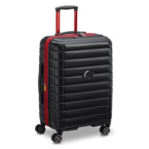 Delsey x F1 Shadow 5.0 sort h�rd kuffert 75 cm.