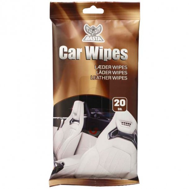 Basta car wipes l�der 20 stk.