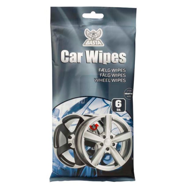 Basta car wipes f�lgrens 6 stk