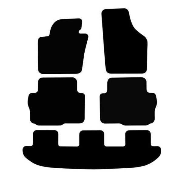 Velour mtter Ford S-MAX 7P 2006-07/2012