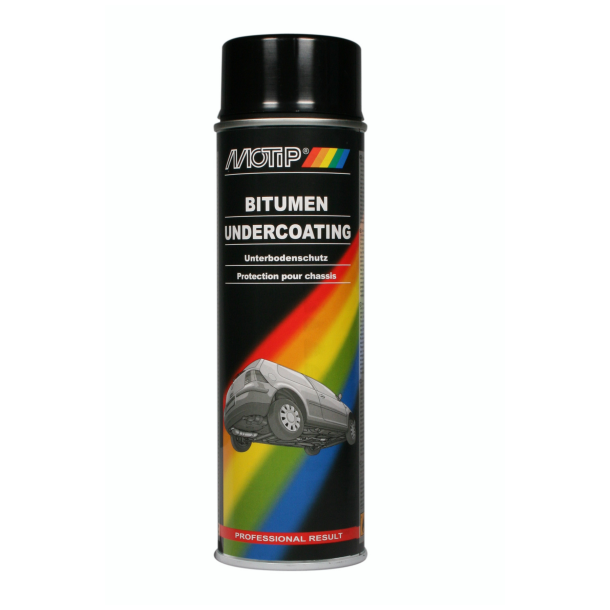 Sort undervognsbeskyttelse 500 ml spray