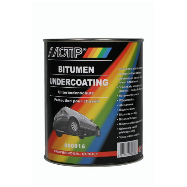 Sort undervognsbeskyttelse 1,3 kg dse