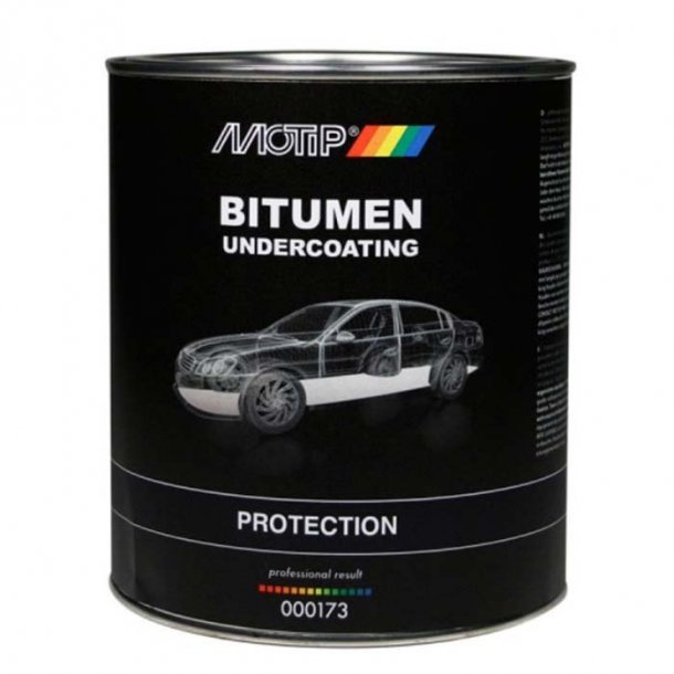 Sort undervognsbeskyttelse 2,5 kg dse