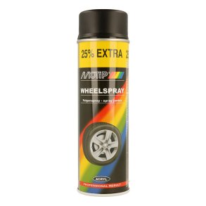 Motip flgspray black matt 500ml