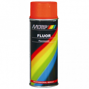 Flouriserende spray 400ml r�d/orange