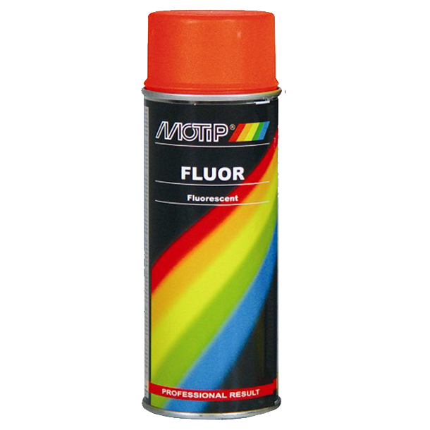 Flouriserende spray 400ml r�d/orange