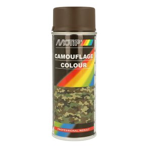 Motip heat resistant spray camouflage RAL8027 400ml