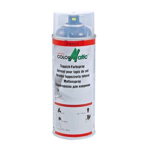 ColorMatic Tekstilspray sort til bundm�tter 400ml.