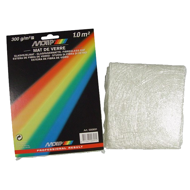 Motip glasfibermtte &frac12; kvm. 125 x 40 cm
