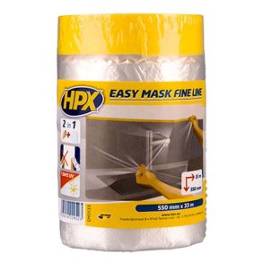 HPX fine line afdkningstape 550mm x 33m