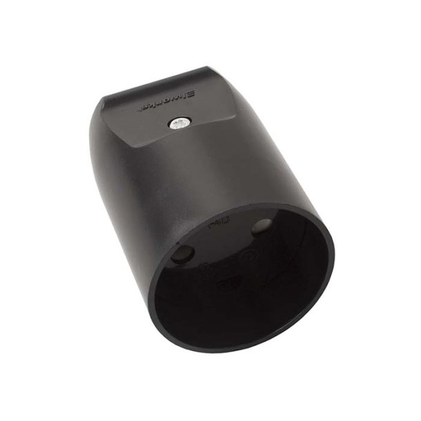 Forl�ngerled F4 m/blindhul u/jord. sort hun