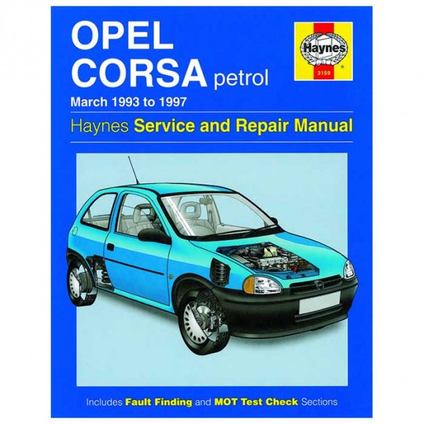 Hndbog Opel Corsa b 03.1993-1997