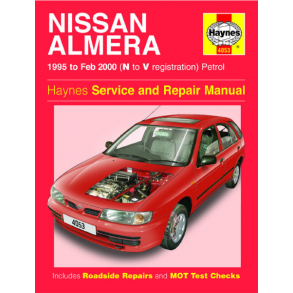 Hndbog Nissan Almera benzin 95-00