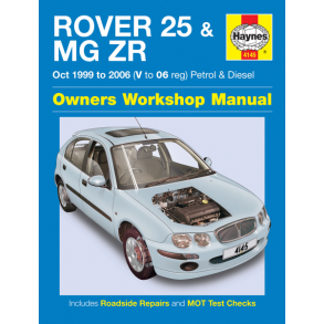 Hndbog rover 25  + mg zr benz+diesel