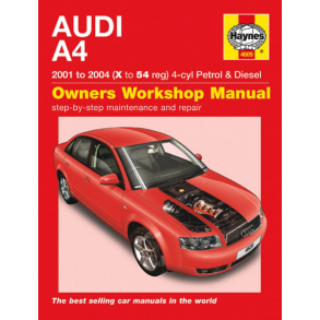 Hndbog Audi A4 4cyl benz+diesel 01-04