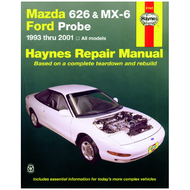 Hndbog Mazda 626/mx6/Ford Probe 93-01