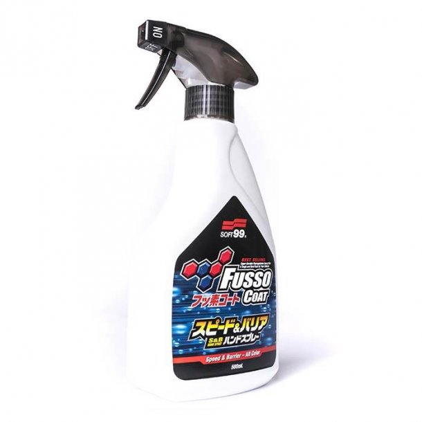 Soft99 Fusso Coat Speed &amp; Barrier Hand Spray all color