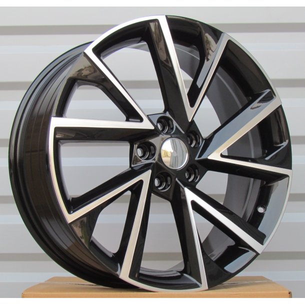Skoda f�lge 18" m. 225/45-18 Yokohama d�k inkl. montering 