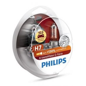 Philips H7 X-tremeVision G-Force +130% (2 stk)