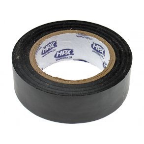 HPX Isoleringstape Sort 19x10mm
