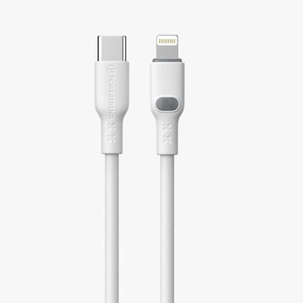 Powertrend Ladekabel USB-C/Lightning 2m