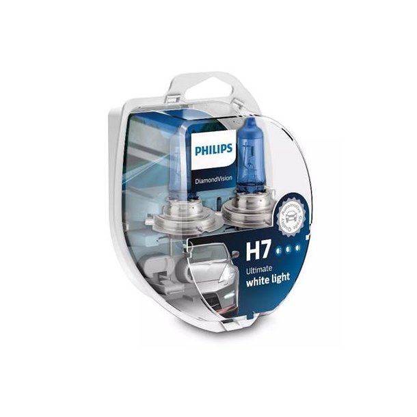Philips H7 Diamond Vision Ultimate White 