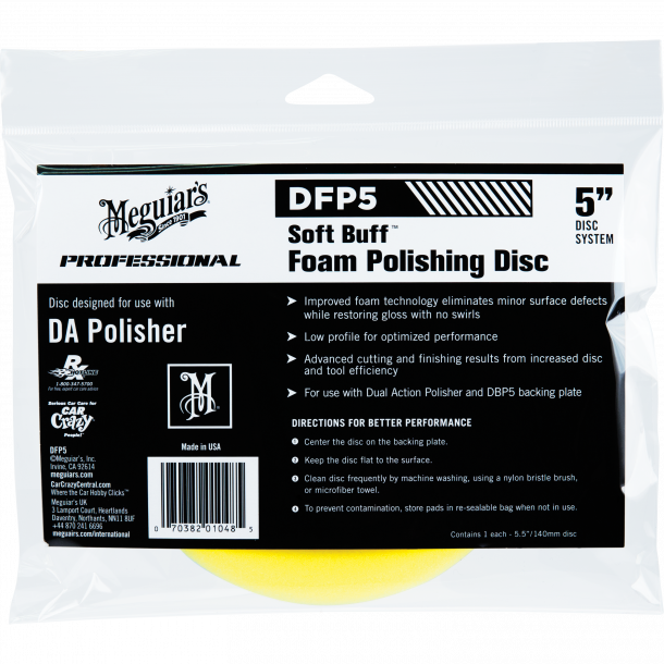 Meguiars Soft Buff Polishing Dics 5"