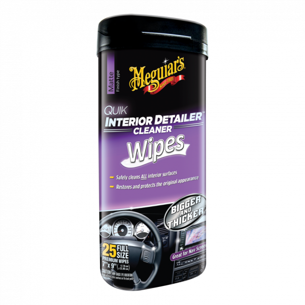 Meguiars Quik Interior Detailer Wipes