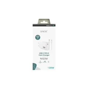 Sinox PRO USB-A/USB-C Oplader 