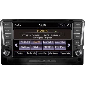ESX VN810 Golf 7 DAB+Navigationsenhed