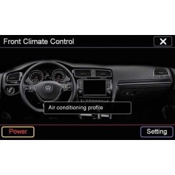 ESX VN810 Golf 7 DAB+Navigationsenhed