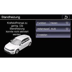 ESX VN810 Golf 7 DAB+Navigationsenhed